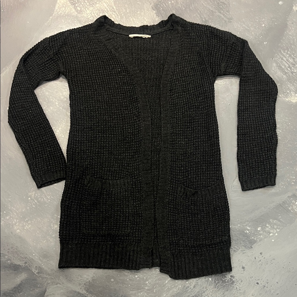 Bluenotes Black Knit Cardigan